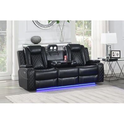 Gracey Upholstered Reclining Sofa