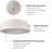 Memphis Dimmable LED Flush Mount Light-313978678