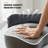 Foot Rest For Under Desk At Work - Adjustable Foot Rest With Breathable Washable Cover, Ergonomic Memory Foam Foot Rest For Home, Office Footrest Of Latex-Like Slow-Bouncing Memory Sponge