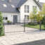 174.5cm H x 400cm W Steel Gate