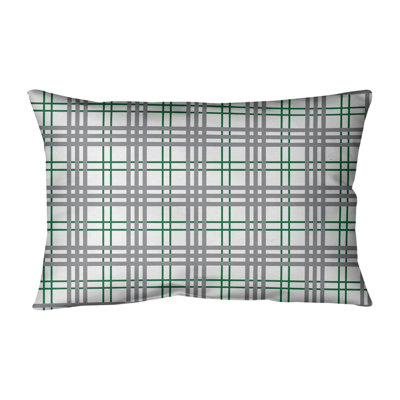 Plaid Reversible Throw Pillow