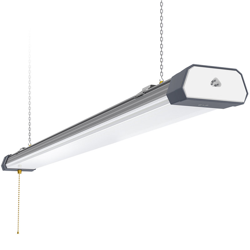 Linkable LED Shop Light 100W 120V 13000LM 5000K with Plug  ON/Off Pull Chain 
