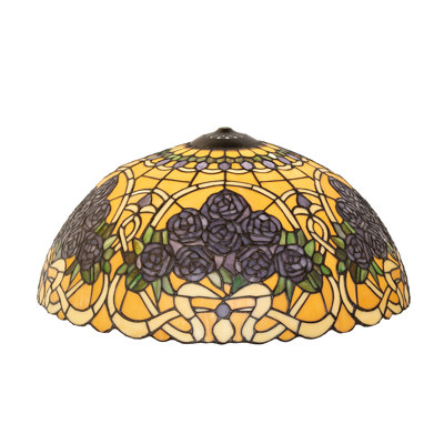 22" Wide Rose Bouquet Shade