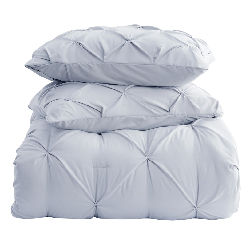 Comforter, Ice Blue, Queen Comforter + 2 Standard Shams
