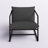 Reagle Modern Metal Framed Sling Accent Chair-81655794