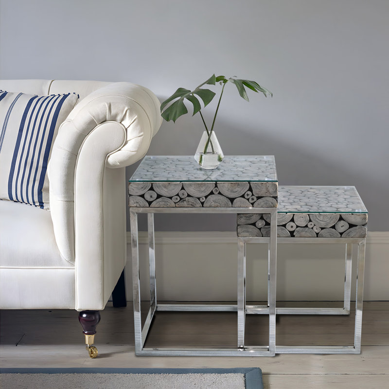 Mekel Nesting End Table