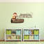 Décalcomanie murale en vinyle Wise People Monkey-1172869610