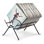 Metal Free Standing Magazine Rack