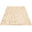 Tapis beige/ivoire vache fait main Choe