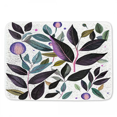 Tapis de bain Botanical Leaves