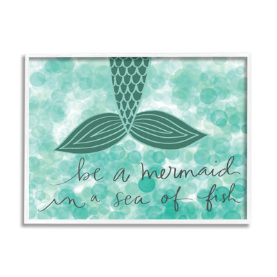 "Burkett Be a Mermaid", art sur toile