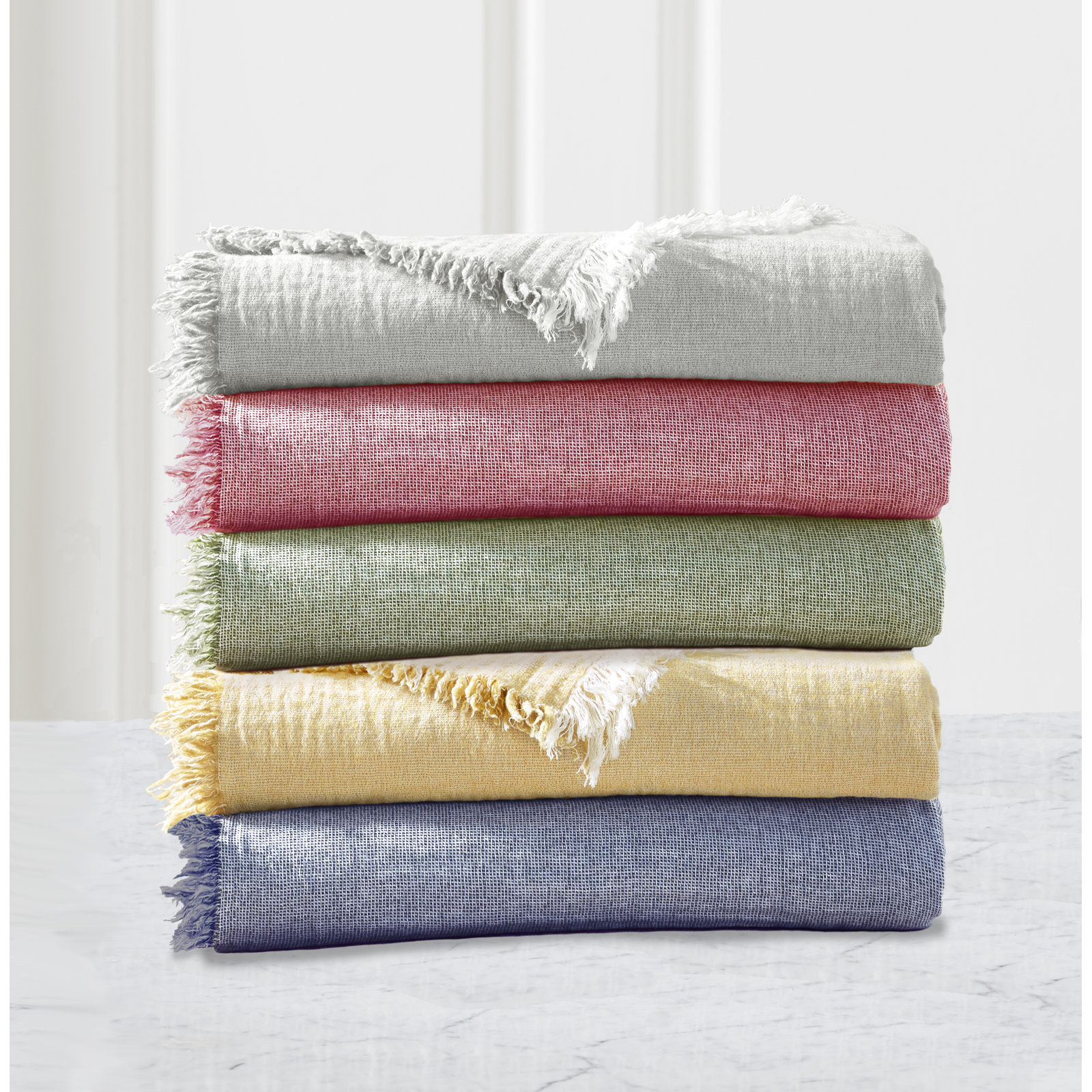 Hedwig Throw Blanket, Olive