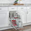 Organisateur de panier à 2 niveaux Rev-A-Shelf pour armoires de cuisine ou de meuble-lavabo -106871307-64686172