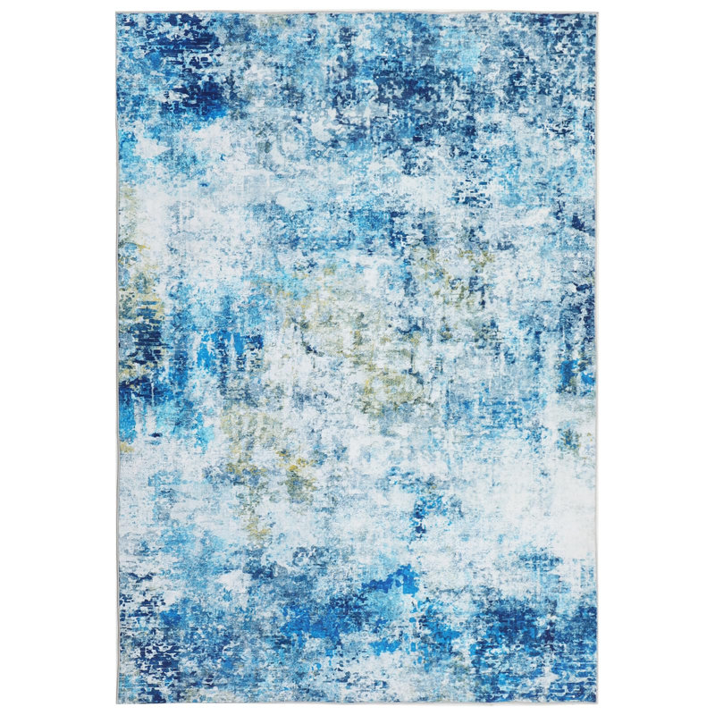 Tapis bleu ciel étoilé 12 pouces pour la maison