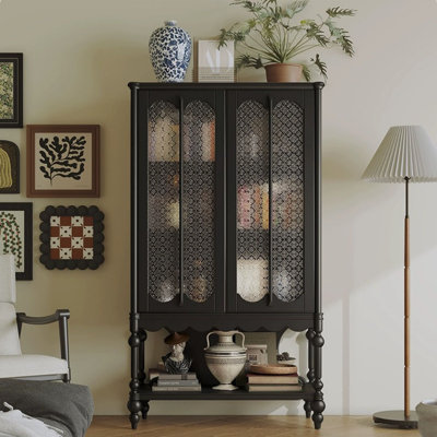 Vitrine simple rétro française