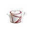 Missoni Tea Pot-Coffee Pot Nastri Bordeaux  Diam 4.72" , H 5.12"