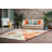 Valery Floral Reversible Flatweave Polypropylene Indoor / Outdoor Area Rug - Orange -77117381