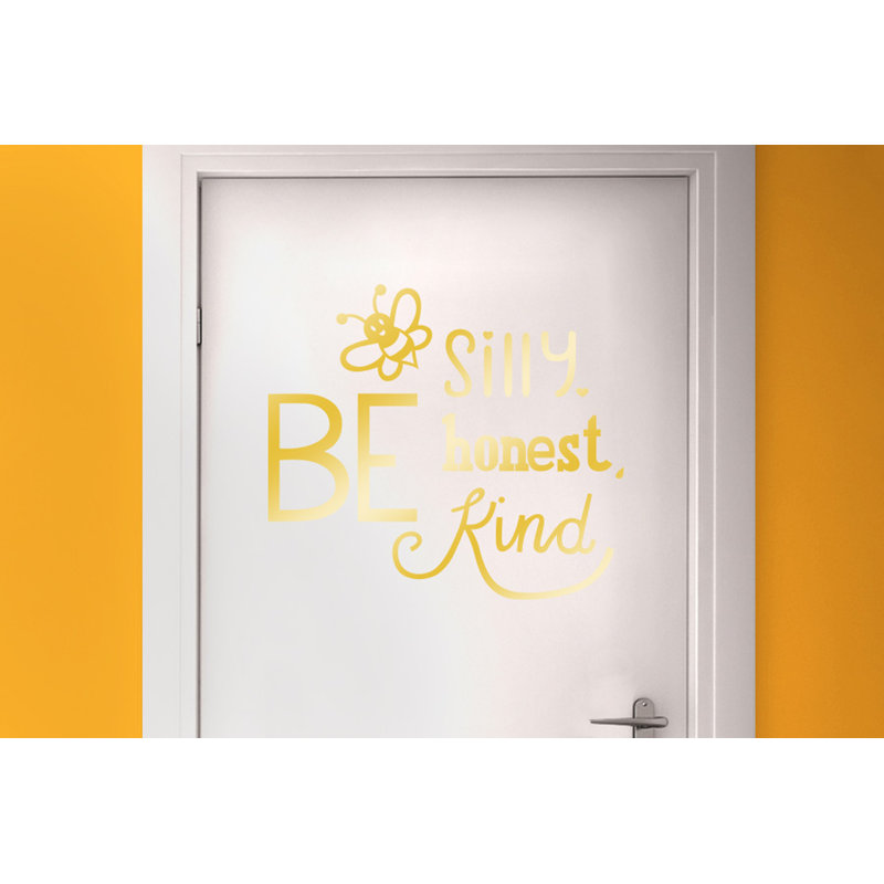 Wall Decal, Shiny Gold