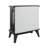 24 Inch 3D Flame Electric Infrared Quartz Fireplace Stove With Remote Control