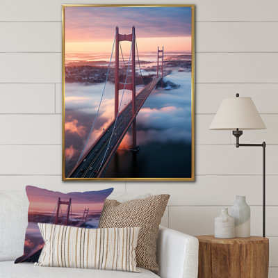 «Blue and Pink Bridge Sunset Views 2»