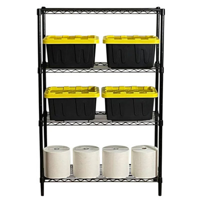 36'' W Steel Height -Adjustable Shelving Unit
