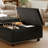 Square Upholstered Lift-Top Ottoman Coffee Table  With Large Storage-2131777321