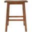 Tabourets de cuisine en bois à hauteur de comptoir 2 pièces Farmhouse Rustic