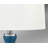 Balsamo 30" Light Blue and Dark Blue Table Lamp with USB Port