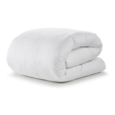 Ensemble de 2 pièces en duvet: édredon en duvet blanc et lit en duvet 
