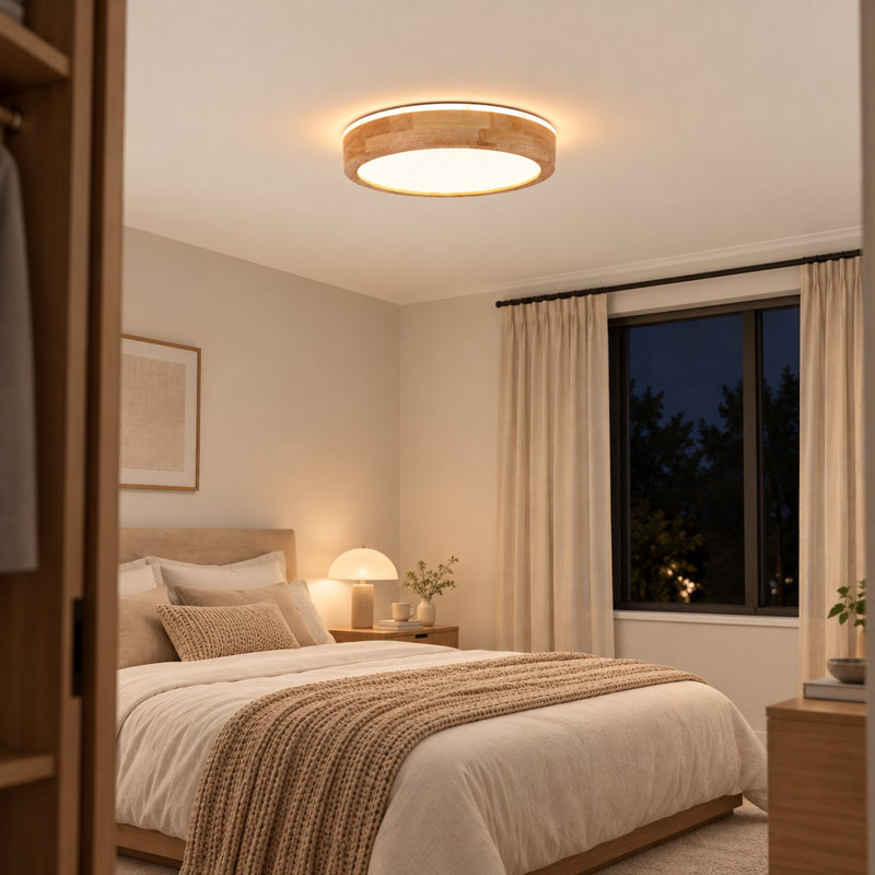 1-Light Integrated LED Flush Mount
