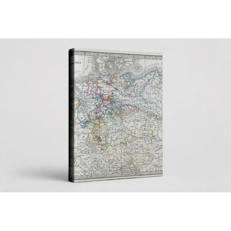 Art mural sur toile, "Ueberts", 14" W x 11" H