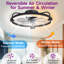 Ventilateur de plafond avec lumière pour chambre à coucher-66901482-56490996-66901480