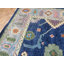 Tapis bleu marine unique de 11 pi 10 po x 12 pi