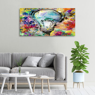 Bulb - Wrapped Canvas Print