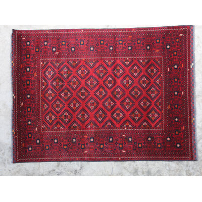 Afghan Wool Oriental Indoor Rug
