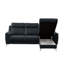 Izola 3 Seater Velvet Sofa Bed-1177284081-1177284095