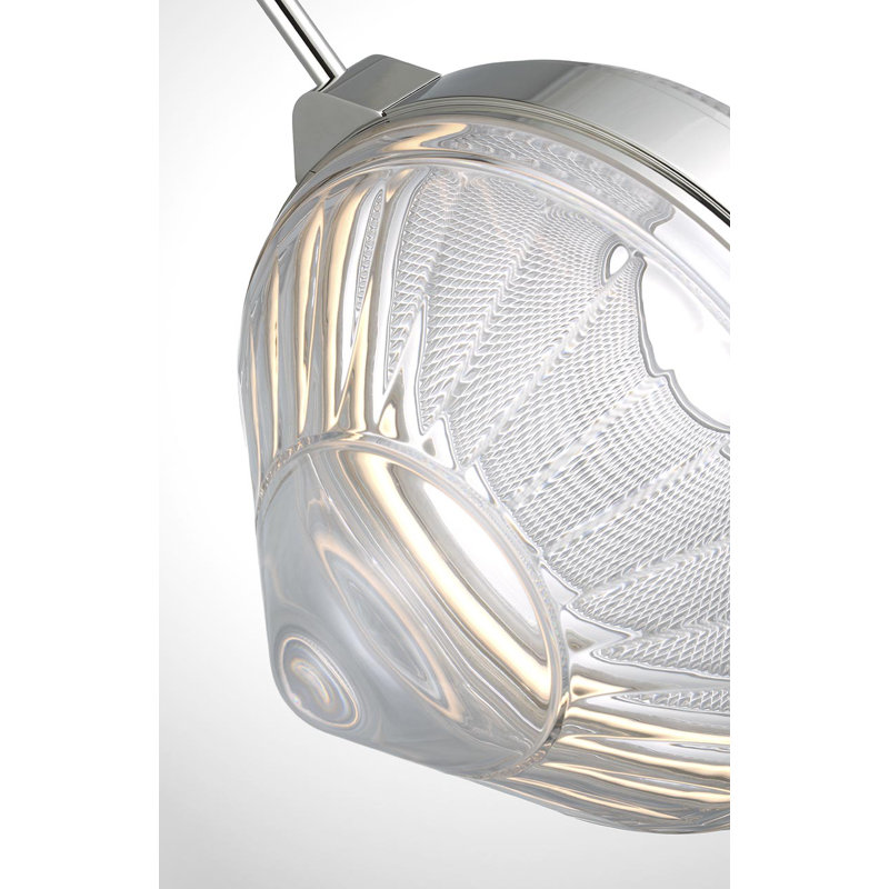 Copper Coast 1 - Light LED Pendant, Polished Nickel