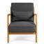 Canapé confortable de style Mid-Century moderne avec fabrication en bois robuste-976557013