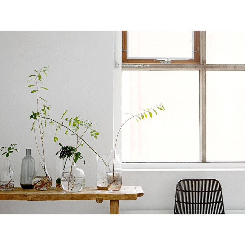 Madaki Glass Table Vase, Clear