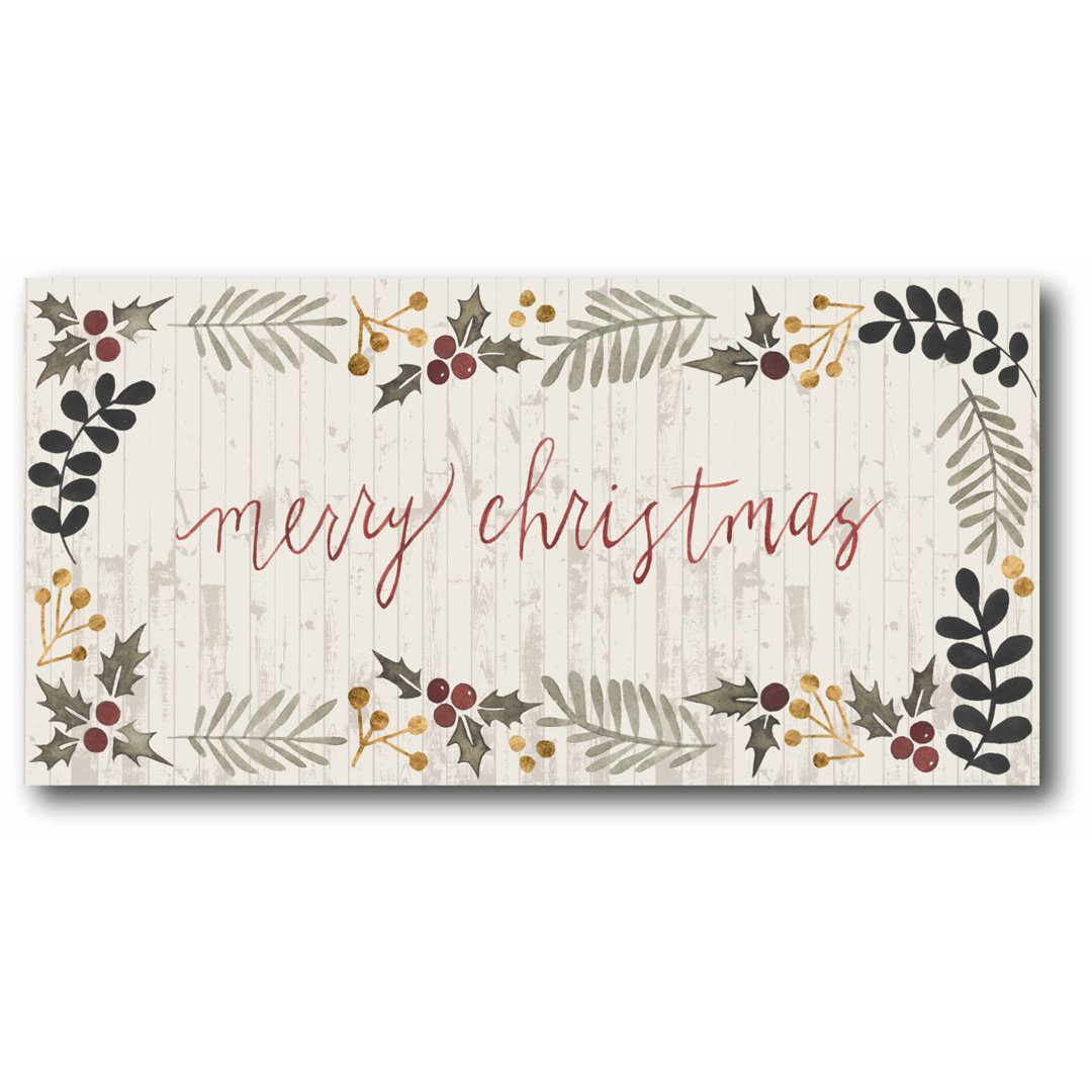 " Merry Christmas " The Holiday Aisle®