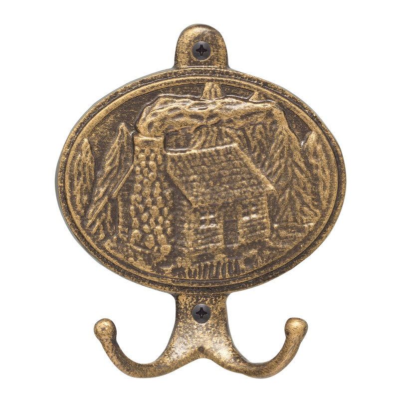 Cabin Wall Mounted Hook, French Bronze