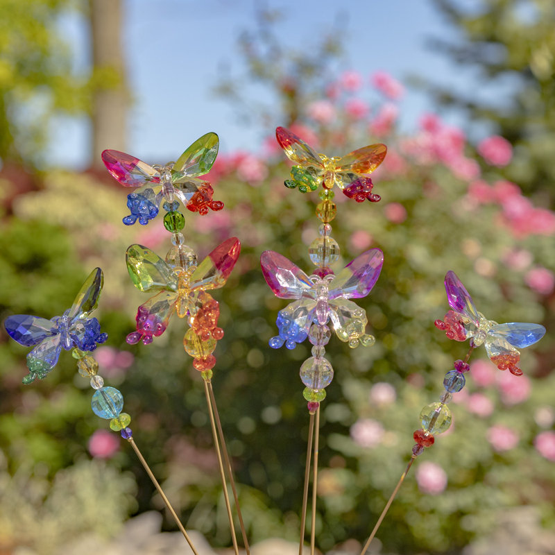 Piquet de jardin papillon
