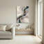 Ensemble de 1 tableau sur toile aux couleurs tourbillonnantes-130029664-130029667