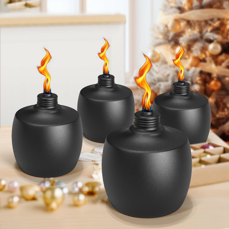 Paquet de 4 torches de table Citronella
