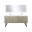 Ensemble de miroir de meuble-lavabo double 80 po x P 20 po Lancy-113289542