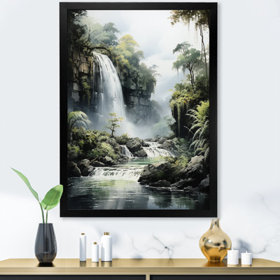 " Dominican Whispering Waterfalls II "