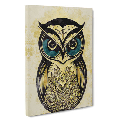 A Luscious Owl - Wrapped Canvas Print