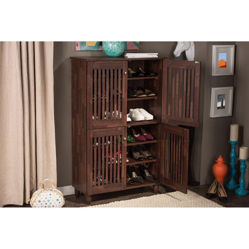 Belote 18 Pair Shoe Storage Cabinet