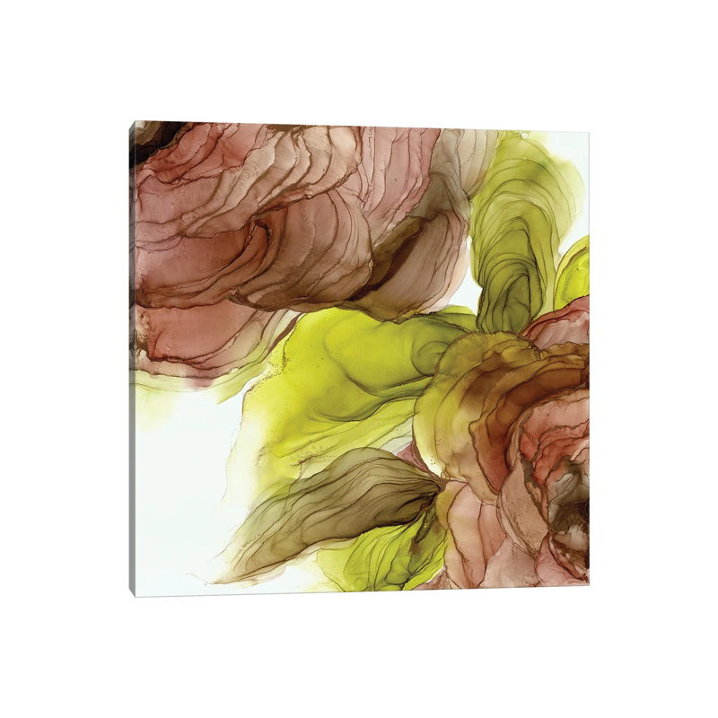 Peonies I by Ansel Adams - Wrapped Canvas Gallery-Wrapped Canvas Giclée, 66.04 cm H x 66.04 cm W x 1.91 cm D