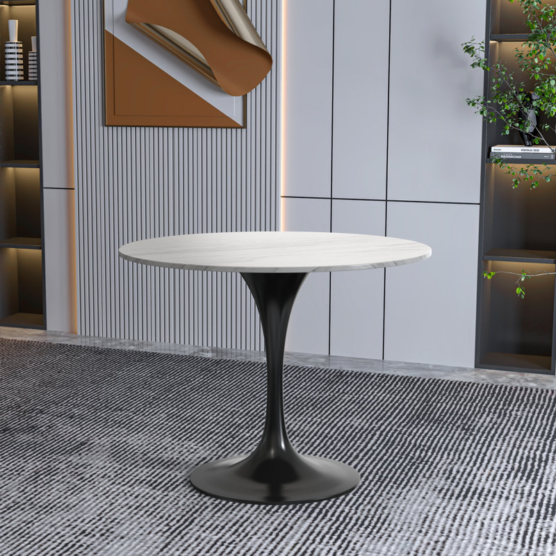 Table de salle à manger Heatherton 36 po, Blanc